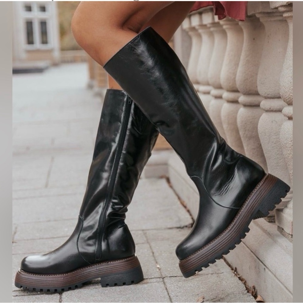 Black Free People Boots size 6 1/2
